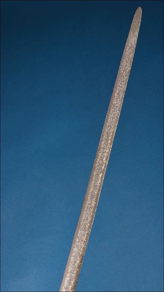 Espagne. Ancienne épée à Tasse Avec Longs Quillons, circa 1700-photo-5