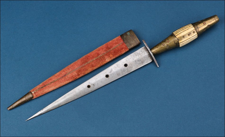 Spain. Antique Dagger Or Knife From Albacete. Circa 1850-photo-2
