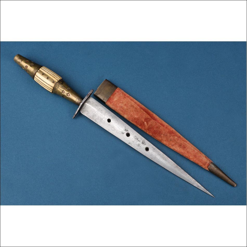 Spain. Antique Dagger Or Knife From Albacete. Circa 1850