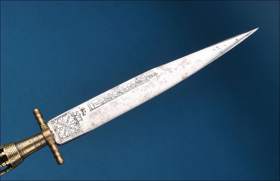 Spain. Antique Lantern Knife. Signed Alcázar Sarrión. Albacete, 1873-photo-5