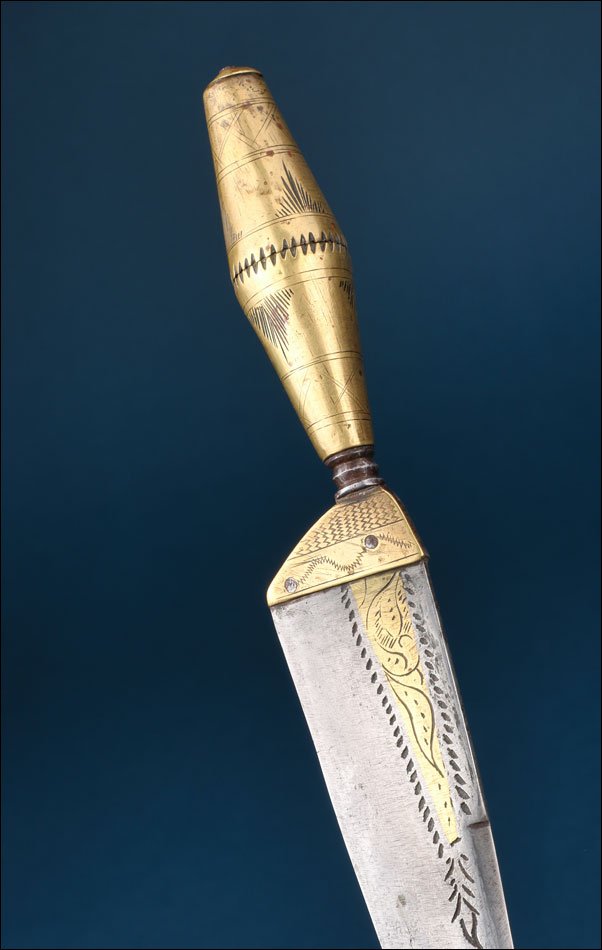 Spain. Antique Andalusian Baroque Knife. Malaga, 18th-19th Century-photo-3