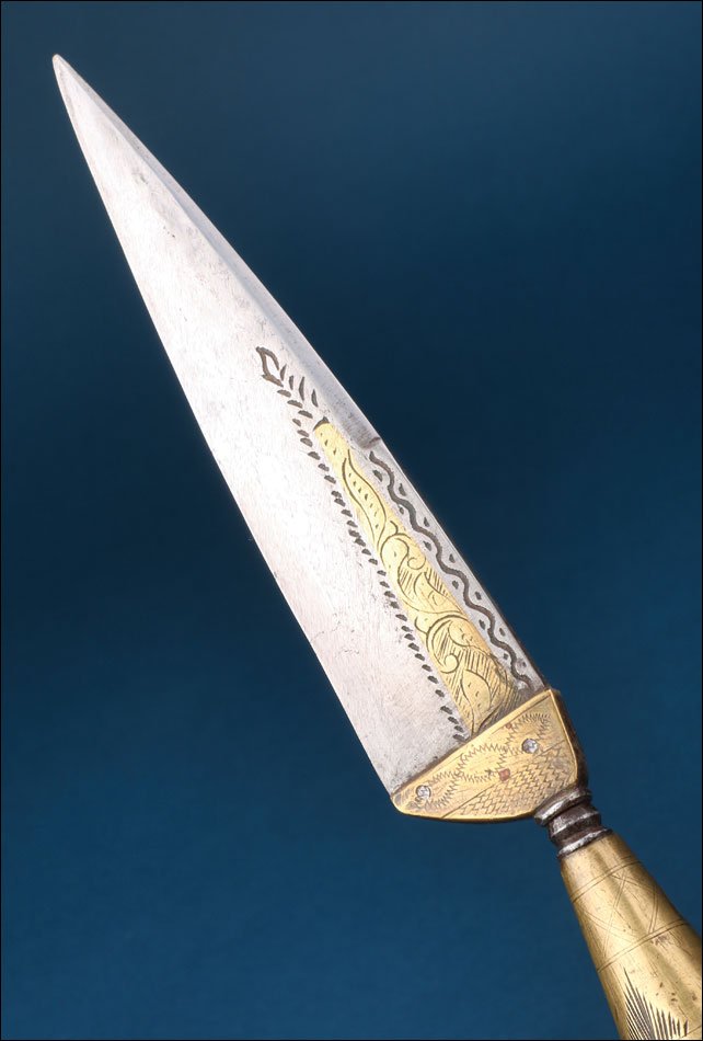 Spain. Antique Andalusian Baroque Knife. Malaga, 18th-19th Century-photo-1