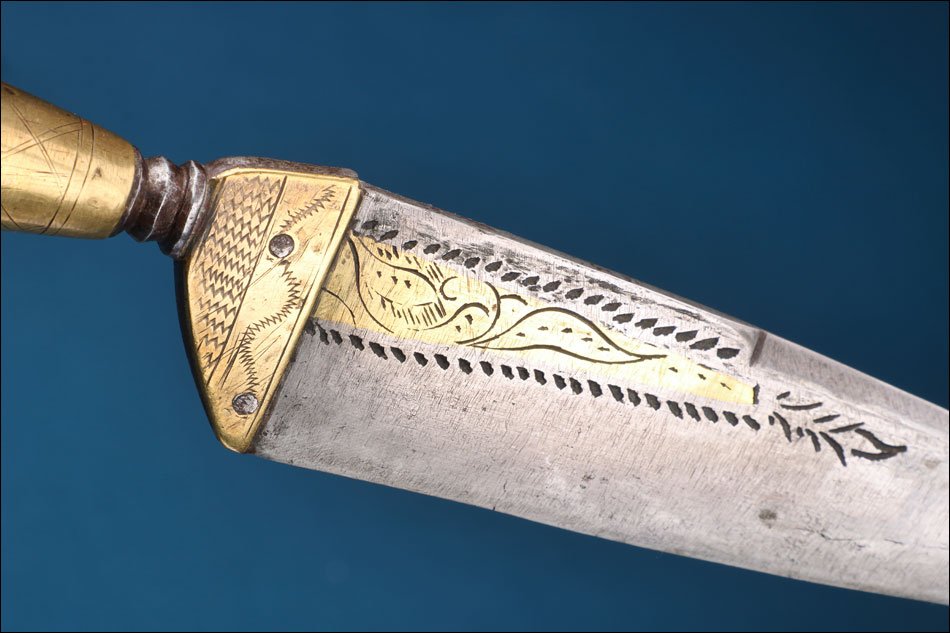 Spain. Antique Andalusian Baroque Knife. Malaga, 18th-19th Century-photo-4