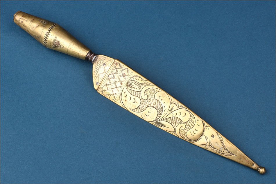 Spain. Antique Andalusian Baroque Knife. Malaga, 18th-19th Century-photo-6