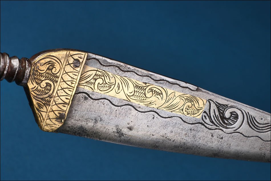 Spain. Antique Baroque Andalusian Knife. Malaga, 18th–19th Century-photo-4