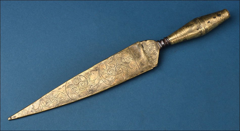 Spain. Antique Baroque Andalusian Knife. Malaga, 18th–19th Century-photo-7
