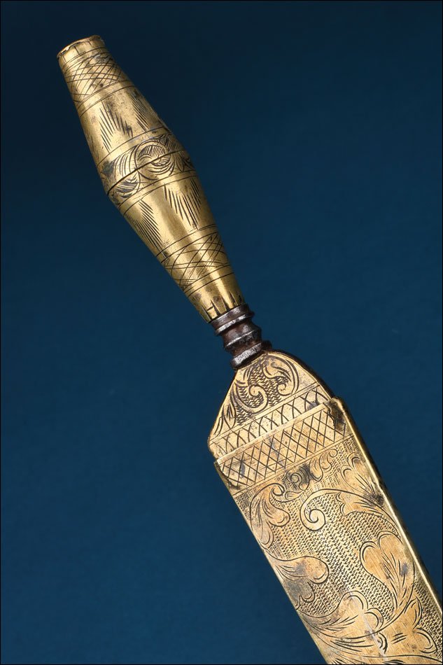 Spain. Antique Baroque Andalusian Knife. Malaga, 18th–19th Century-photo-8