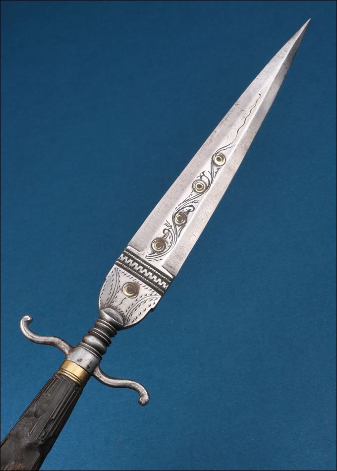 Italy. Antique Neapolitan Dagger Or Stiletto. Naples, Circa 1800-photo-4