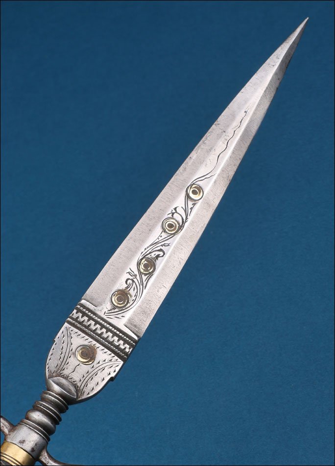 Italy. Antique Neapolitan Dagger Or Stiletto. Naples, Circa 1800-photo-1