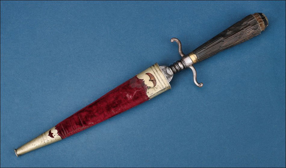Italy. Antique Neapolitan Dagger Or Stiletto. Naples, Circa 1800-photo-6