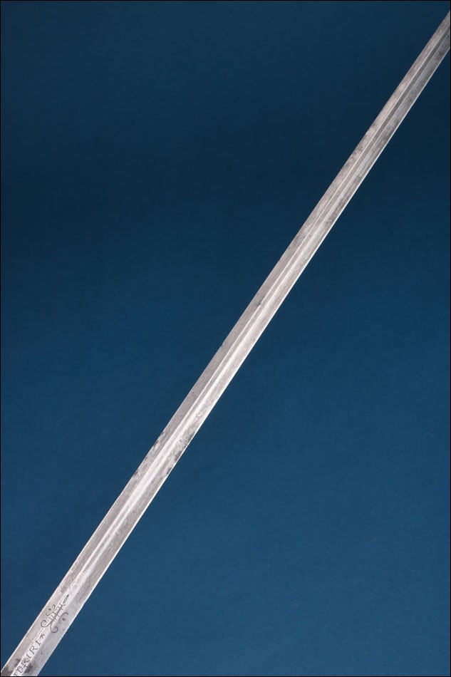 Spain. Antique Shell Guard Sword With German Blade And Inscription. 17th–18th C.-photo-7