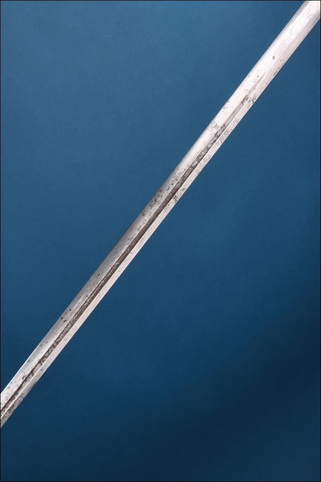 France. Ancienne Épée ou Sabre Modèle 1845 d’Adjudant. Circa 1890-photo-5