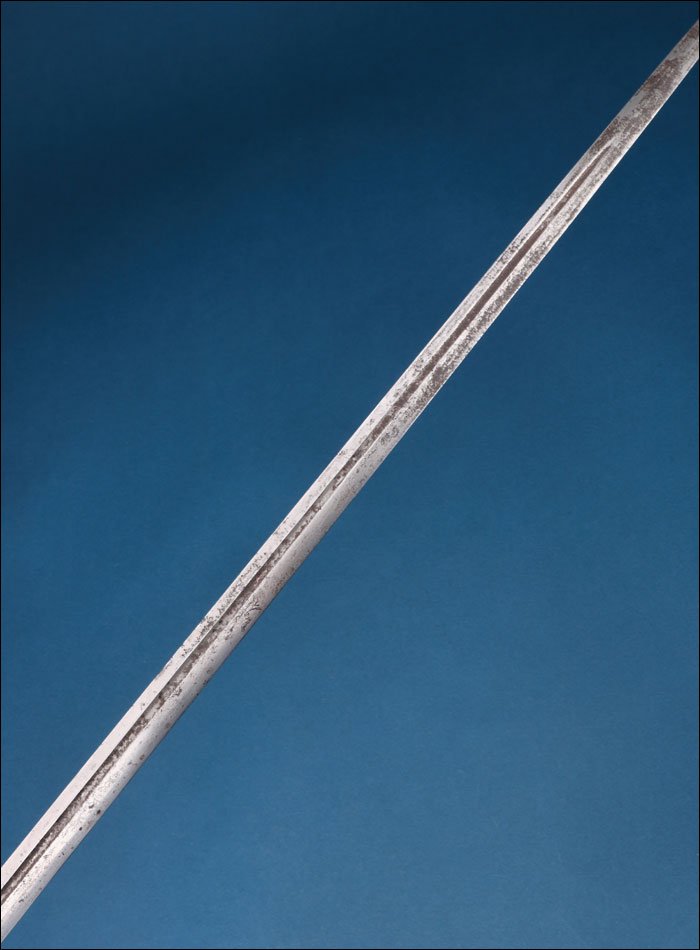 France. Ancienne Épée ou Sabre Modèle 1845 d’Adjudant. Circa 1890-photo-6