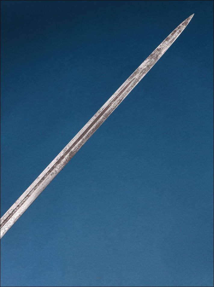 France. Ancienne Épée ou Sabre Modèle 1845 d’Adjudant. Circa 1890-photo-7