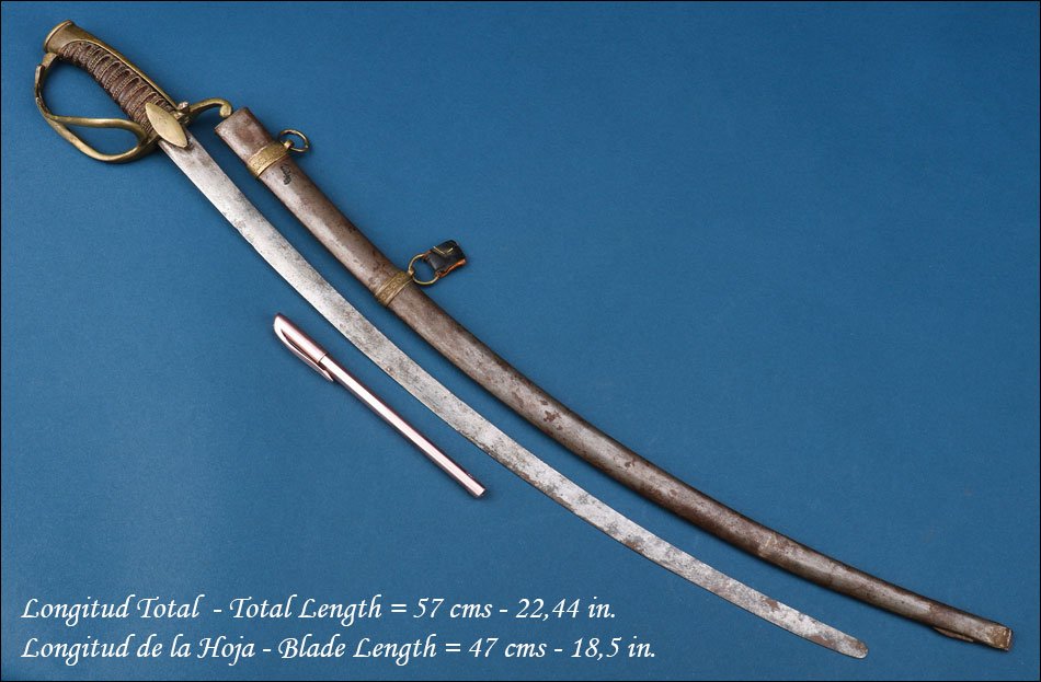 France. Antique Child’s Light Cavalry Sabre, An IX Model. 19th Century-photo-1