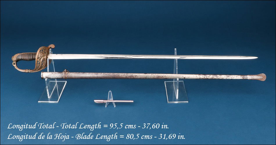 France. Antique Private Purchase Infantry Officer’s Sword Or Sabre. Late 19th C Descripción Ing-photo-1