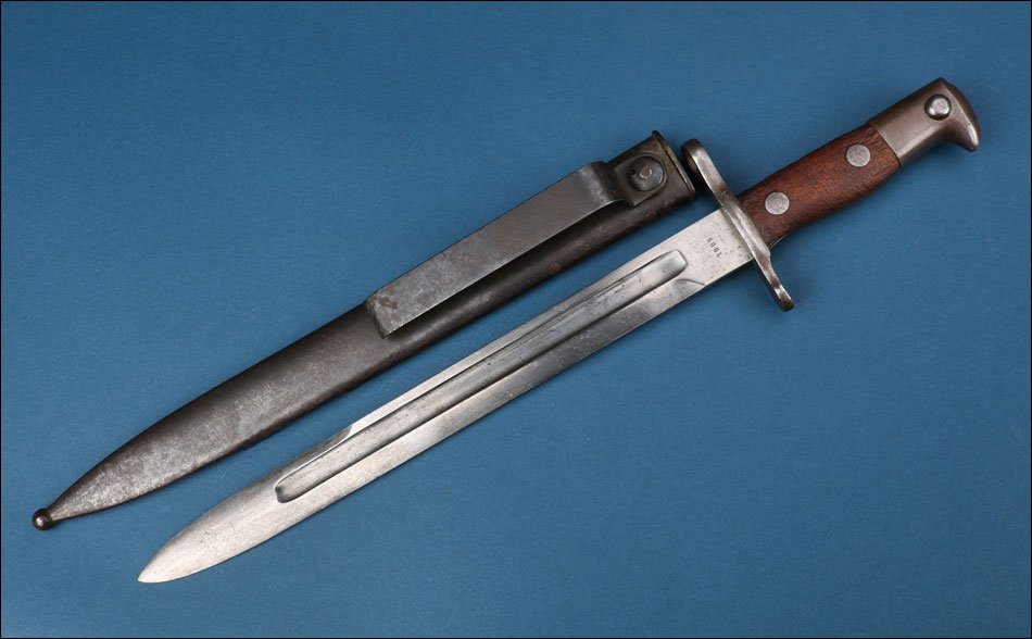 Usa. Antique Bayonet Model 1892 Krag-jørgensen. United States, Dated 1899-photo-6