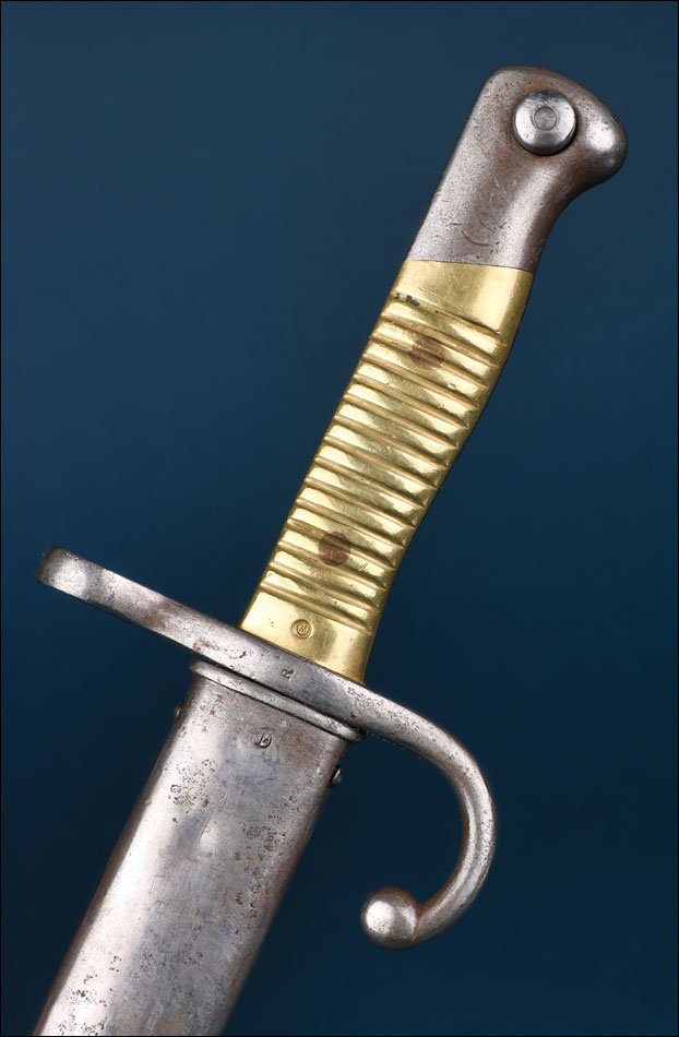 Argentina-germany. Antique Argentine Model 1891 Bayonet. Matching Serial Numbers.-photo-4