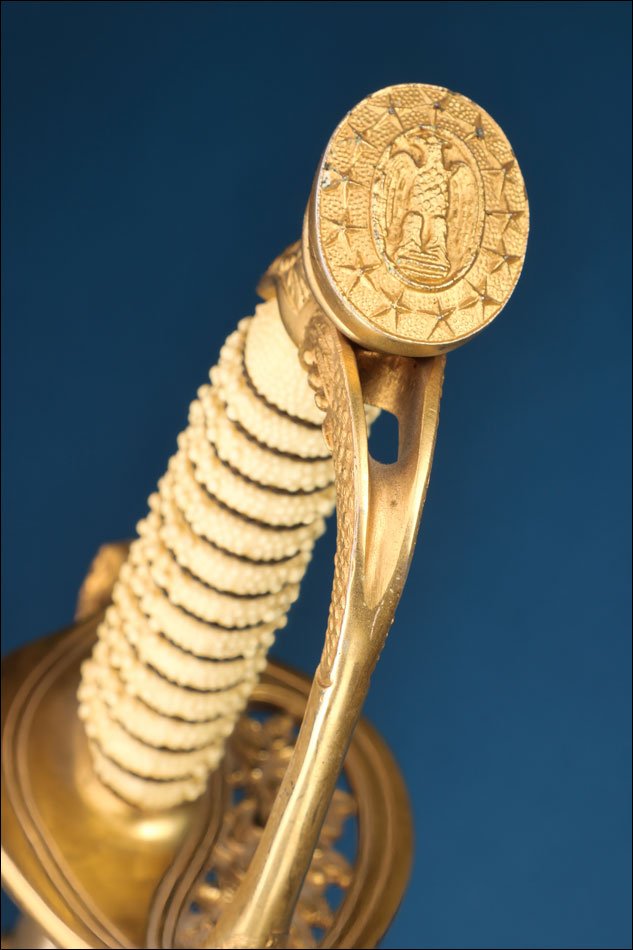 Usa-spain. Antique Us Navy Officer’s Sword Mod. 1852. Toledo C.1960-70-photo-4