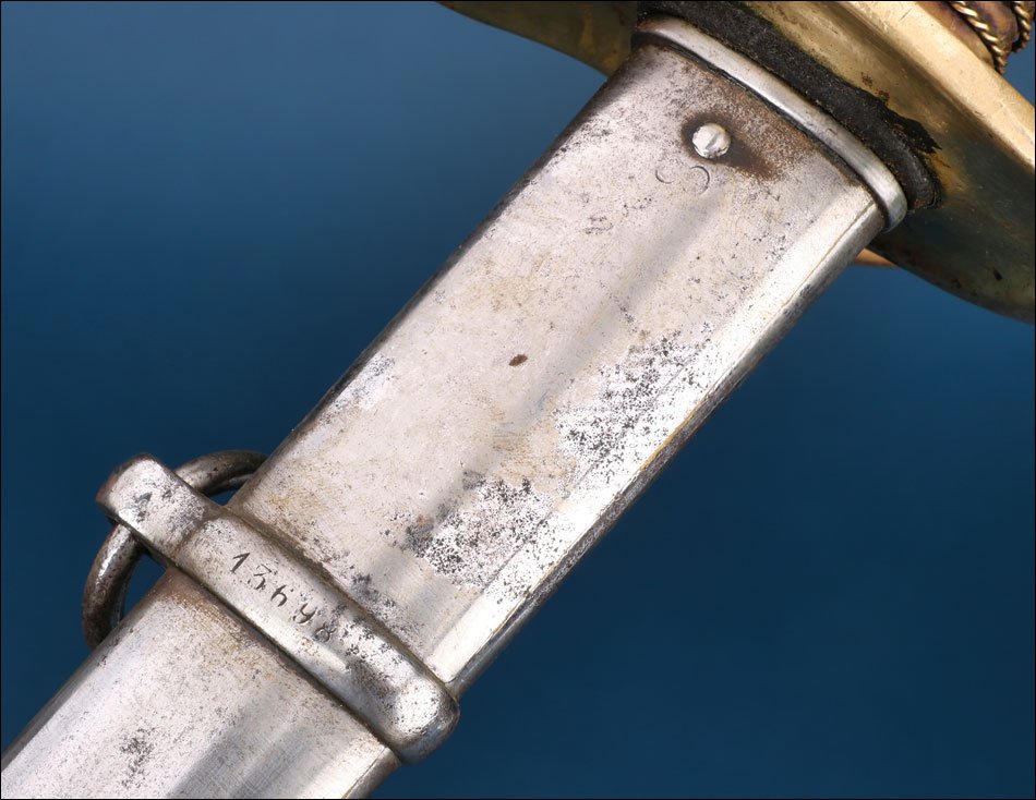 France. Antique Light Cavalry Sword Model 1882. February 1883-photo-4