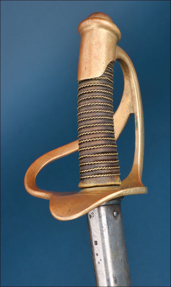 France. Antique Light Cavalry Sword Model 1882. February 1883-photo-1