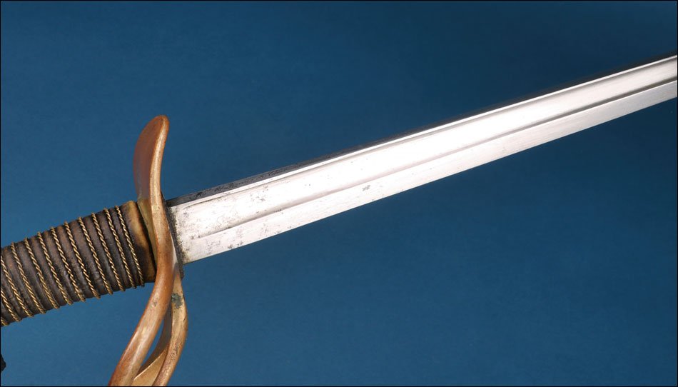 France. Antique Light Cavalry Sword Model 1882. February 1883-photo-4