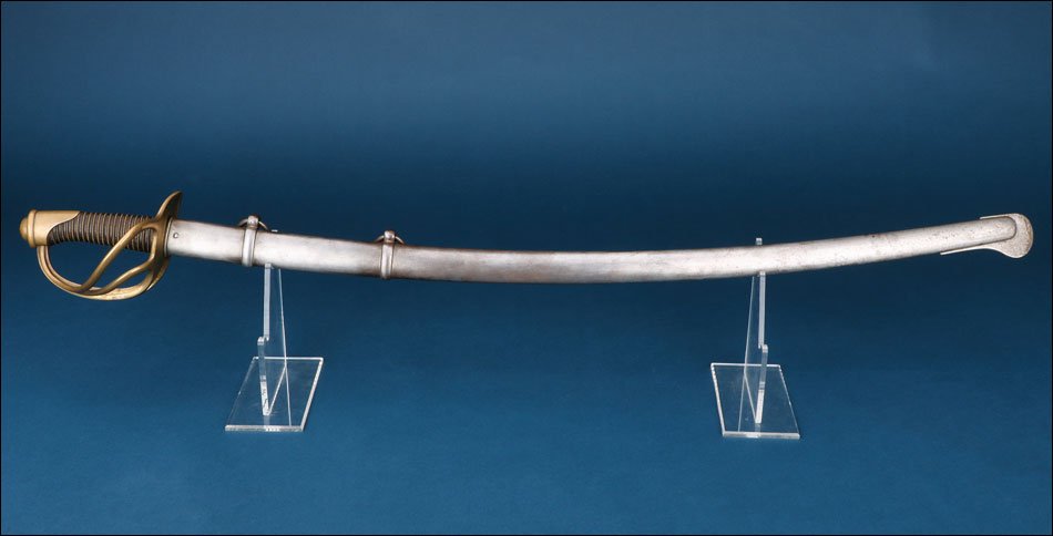 France. Antique Light Cavalry Sword Model 1822. Châtellerault, 1879-photo-4
