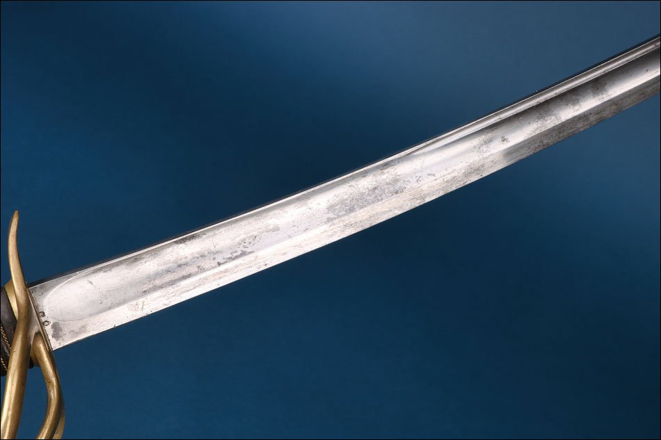 France. Antique Light Cavalry Sword Model 1822. Châtellerault, 1879-photo-3