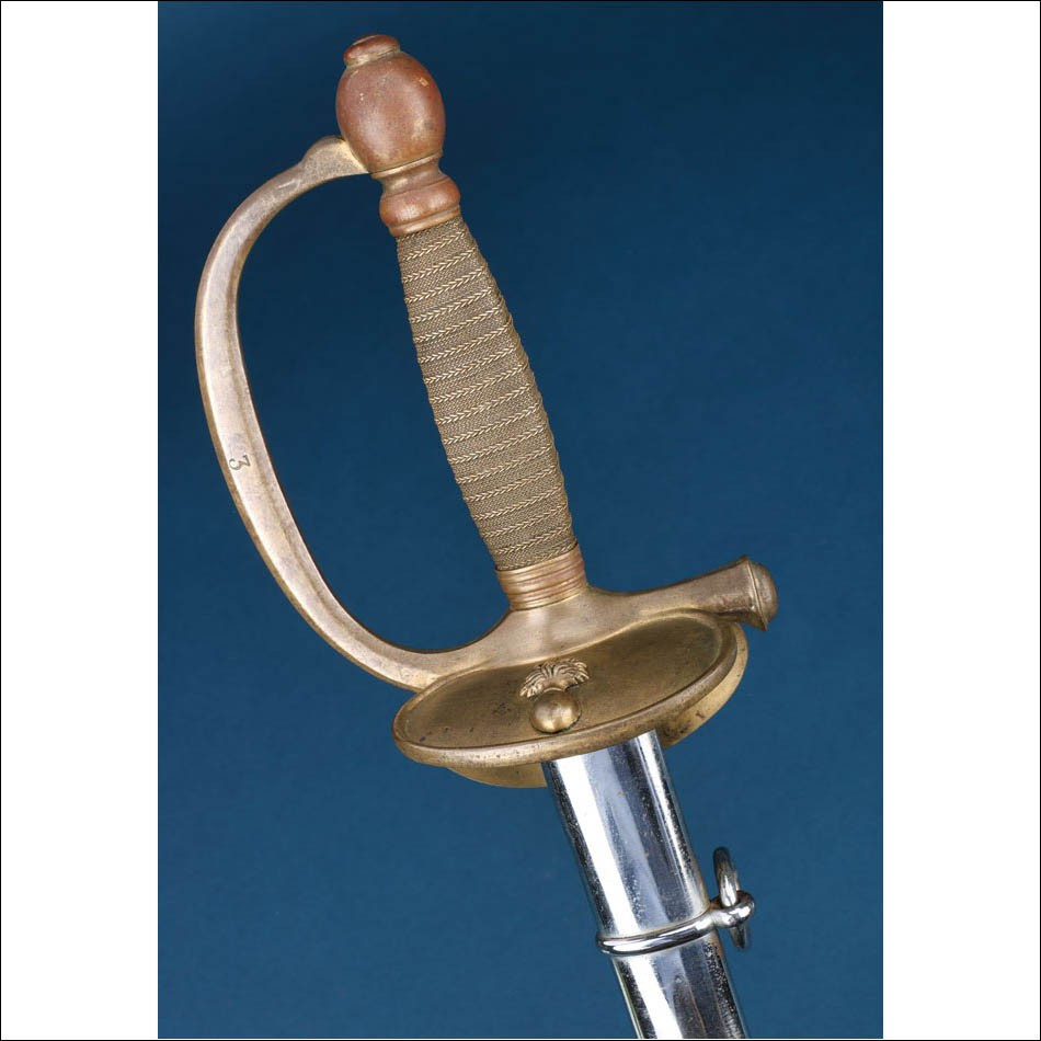 France. Antique Infantry Nco Sword Model 1884. Châtellerault, 1900