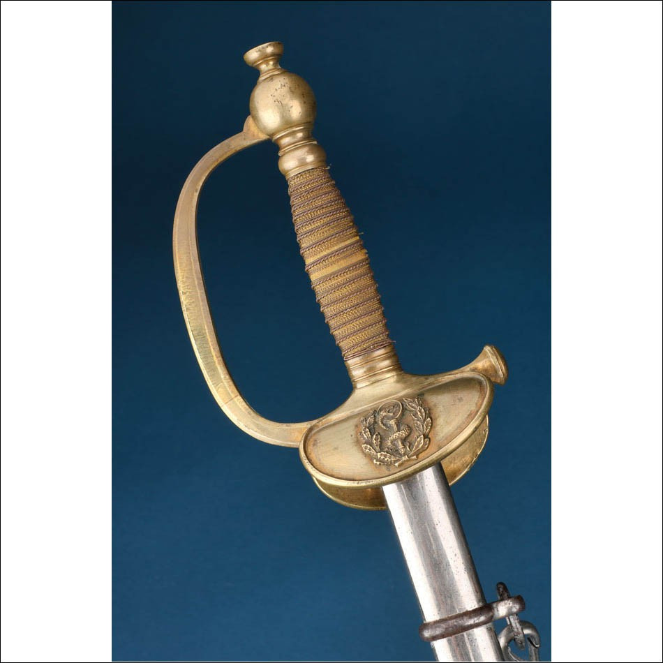 France. Antique Junior Medical Officer Sword. Model 1872
