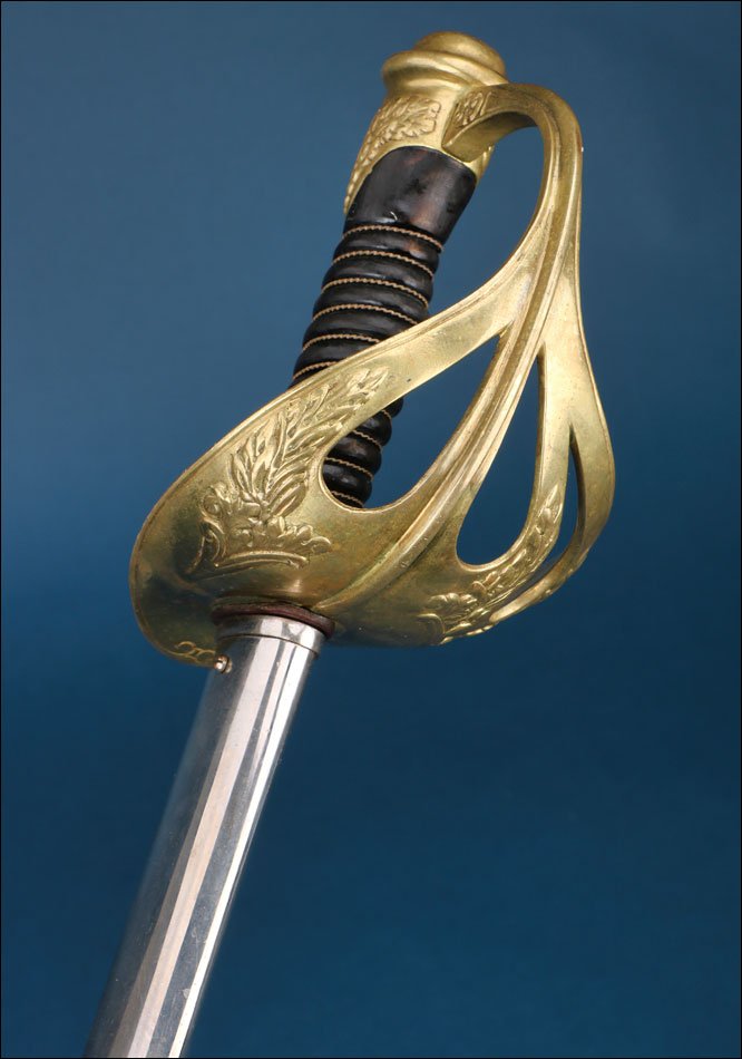 France. Antique Line Cavalry Officer’s Sword. Model 1896-photo-2