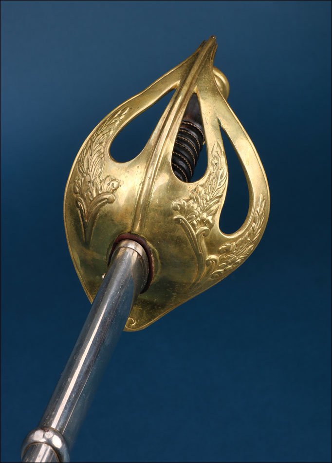 France. Antique Line Cavalry Officer’s Sword. Model 1896-photo-3