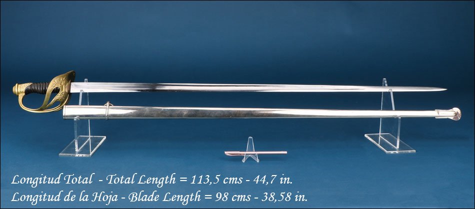 France. Antique Line Cavalry Officer’s Sword. Model 1896-photo-2