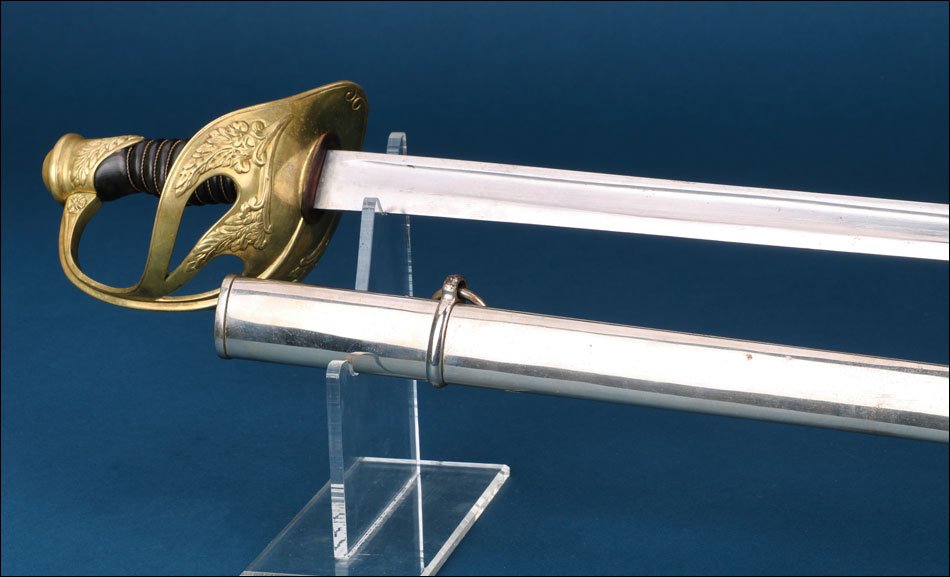 France. Antique Line Cavalry Officer’s Sword. Model 1896-photo-3