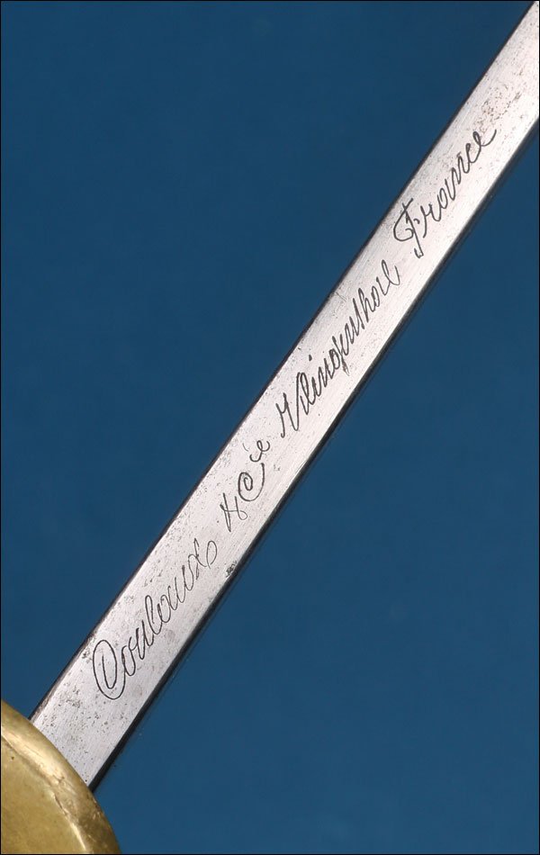 France. Antique Line Cavalry Officer’s Sword. Model 1896-photo-8