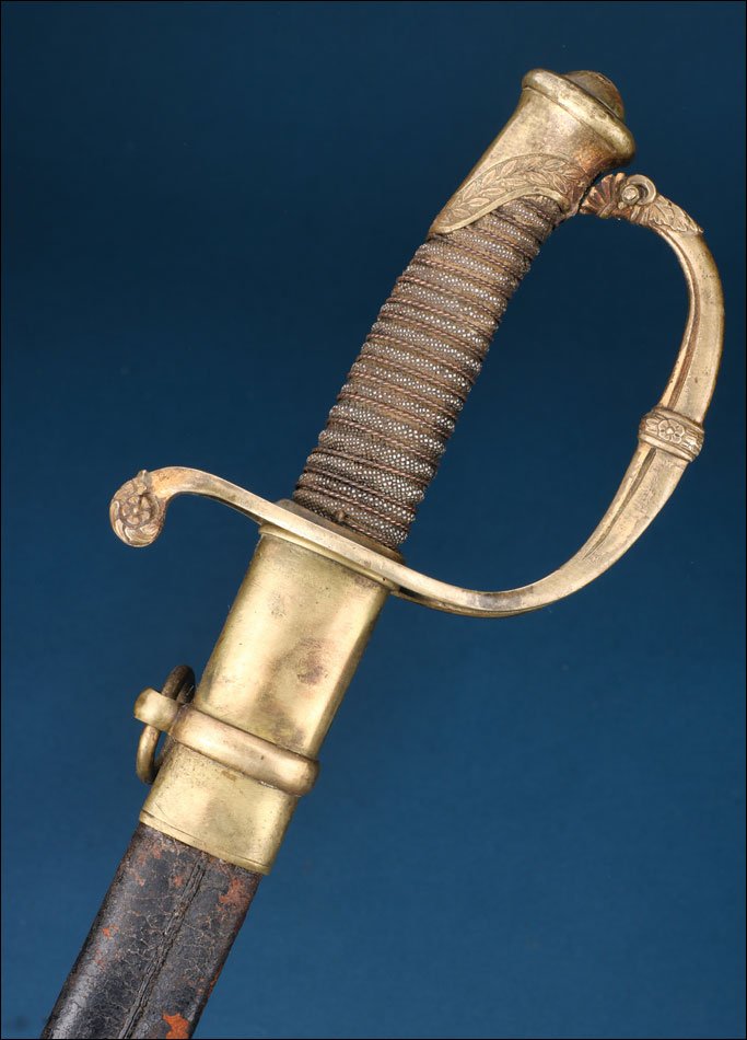 France. Antique French Infantry Officer Sword. Model 1821-photo-2