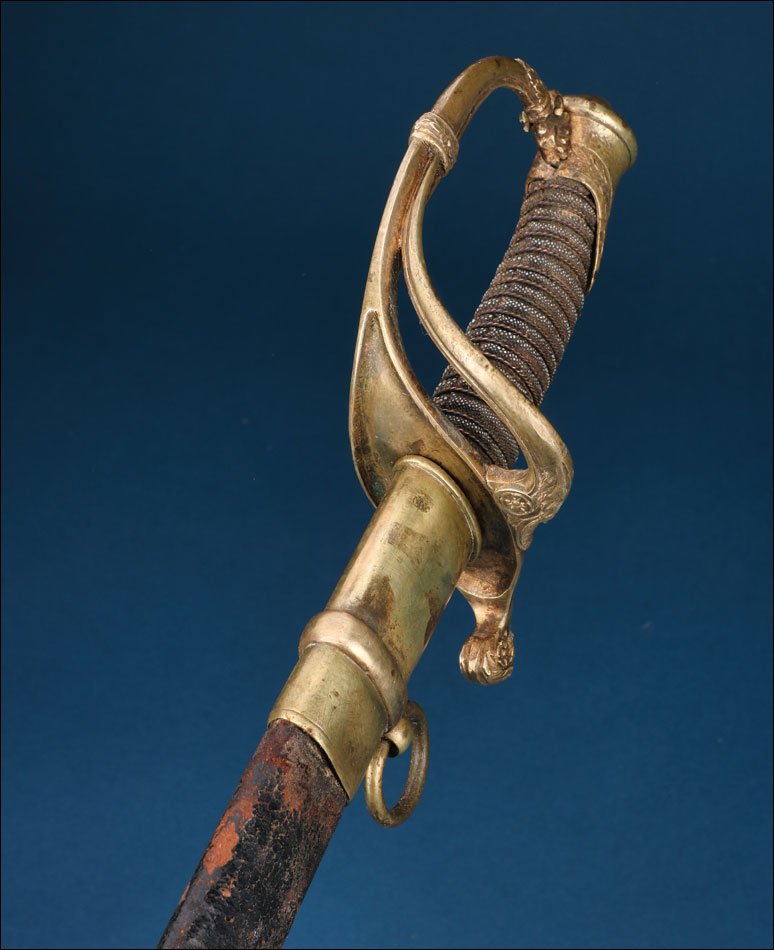 France. Antique French Infantry Officer Sword. Model 1821-photo-3