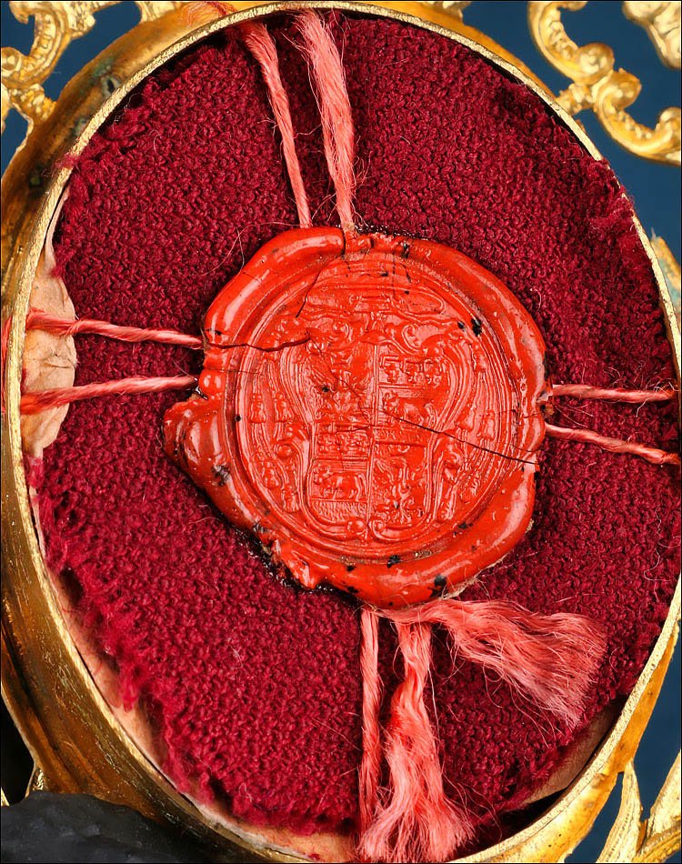 Ancien Reliquaire Multiple avec Reliques de Saints et de Jésus, XIXe siècle-photo-2