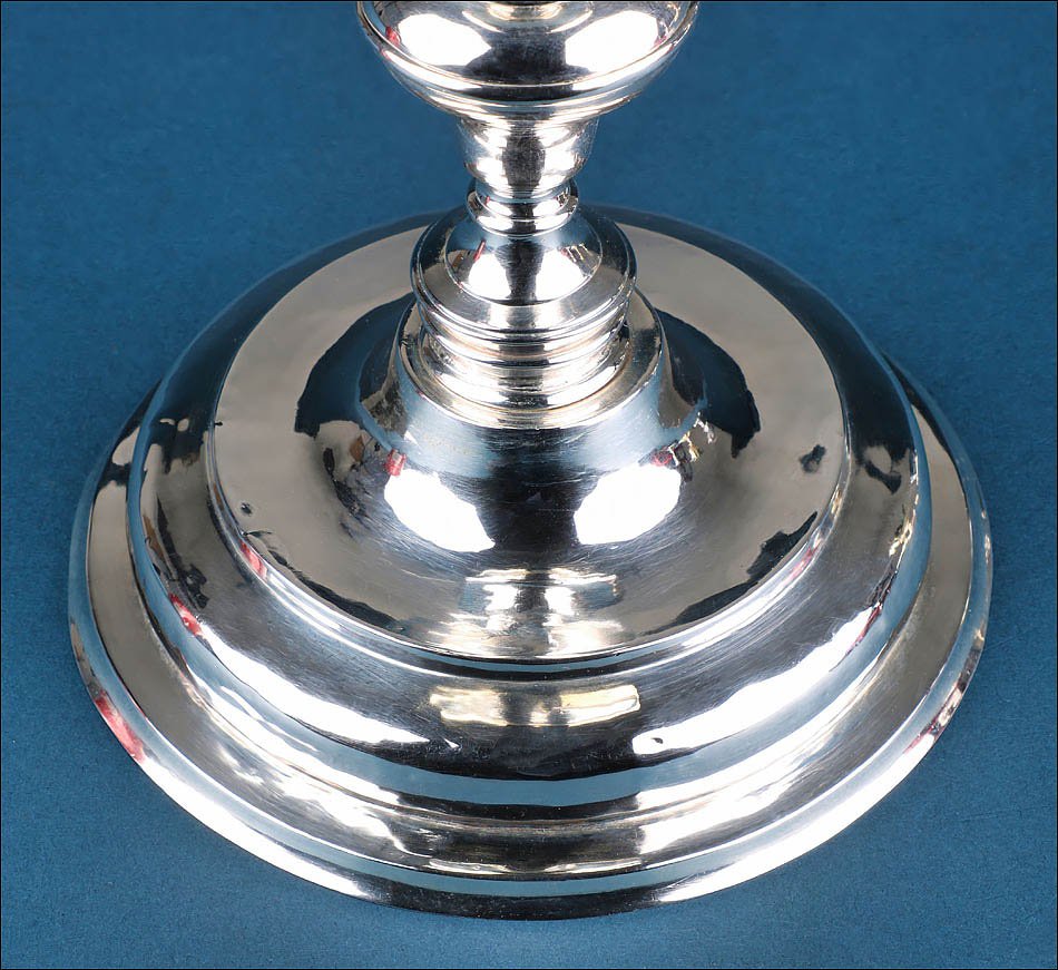 Calice Ancien en Argent avec Coupe Dorée, Cordoue, Espagne, XVIIIe siècle-photo-4