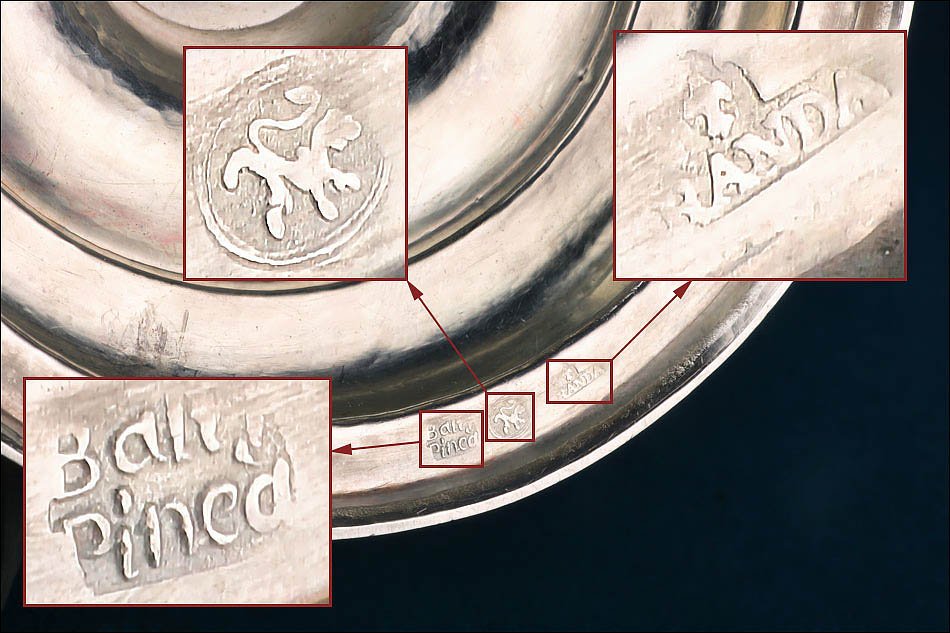 Calice Ancien en Argent avec Coupe Dorée, Cordoue, Espagne, XVIIIe siècle-photo-7