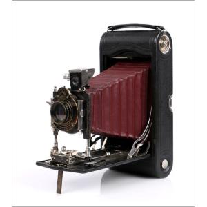 Antique Kodak Autographic Special No.3a Camera. Red Bellows. Usa, 1914