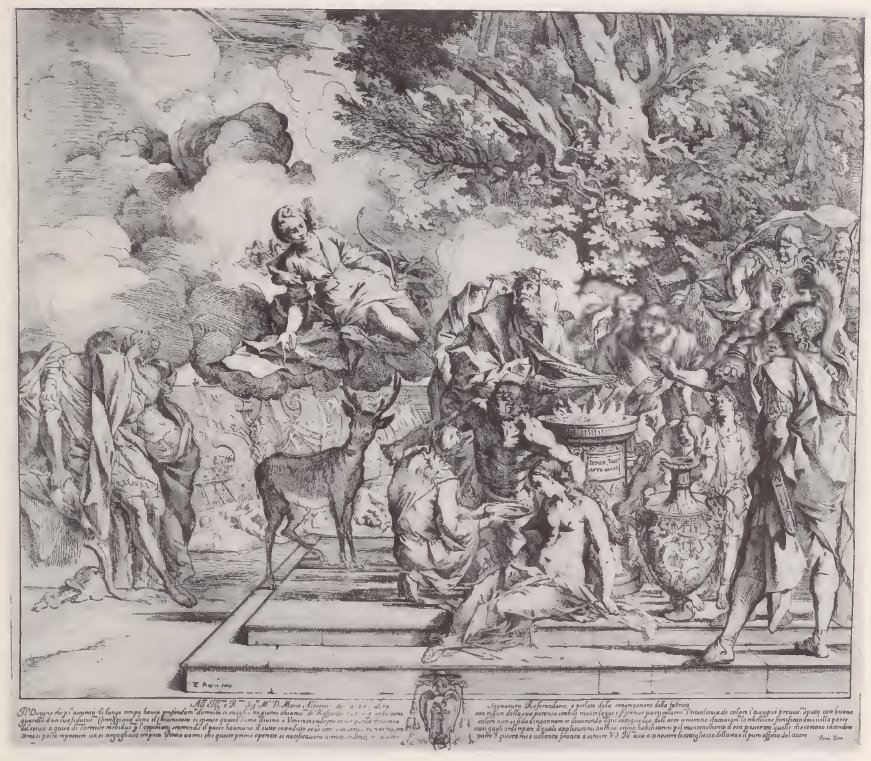 The Sacrifice Of Iphigenia - 18th Century Painting-photo-2