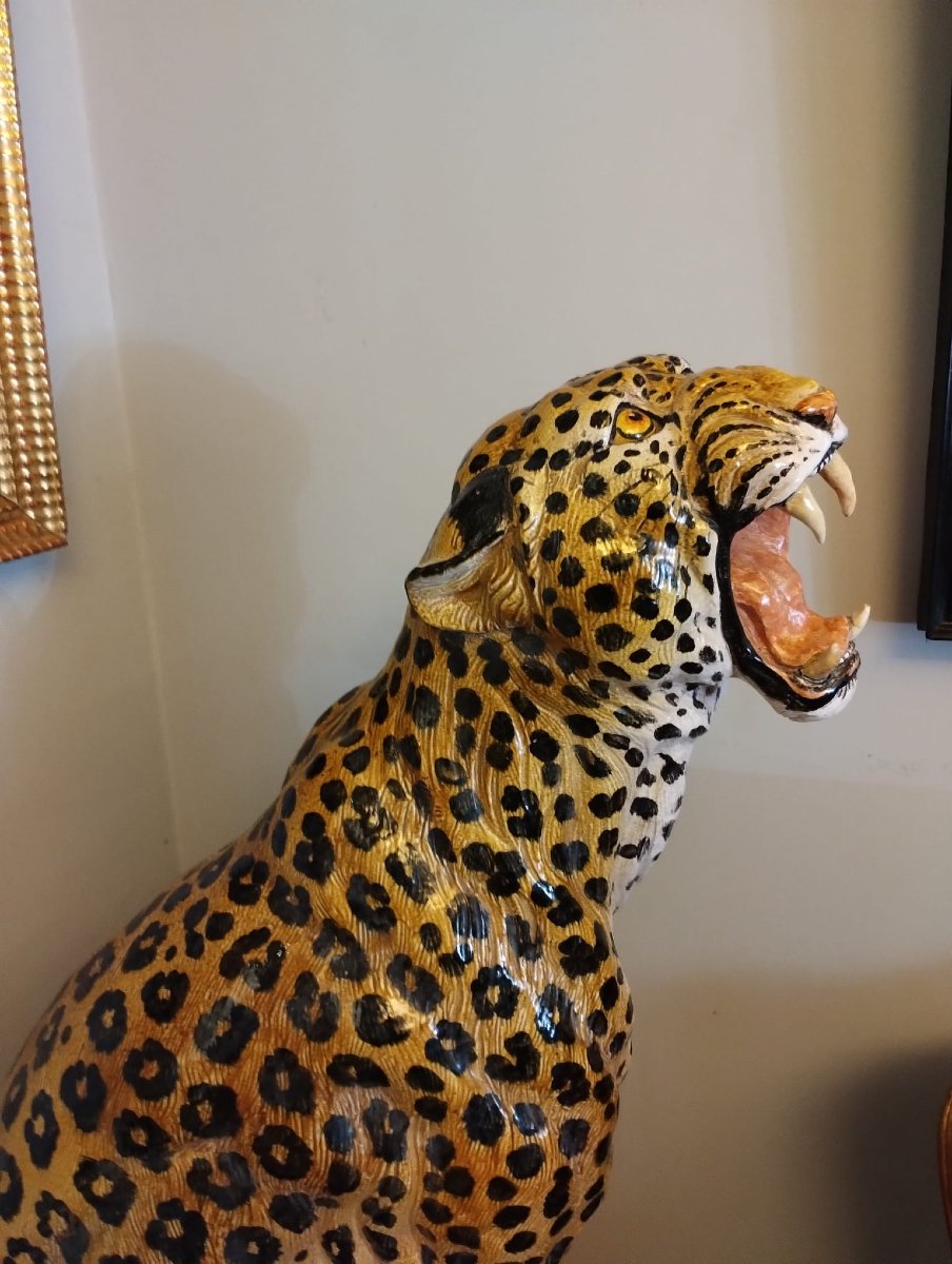 Jaguar en céramique-photo-2