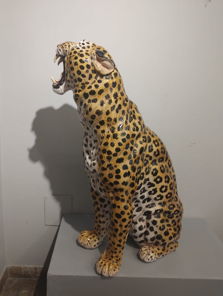 Jaguar en céramique-photo-3