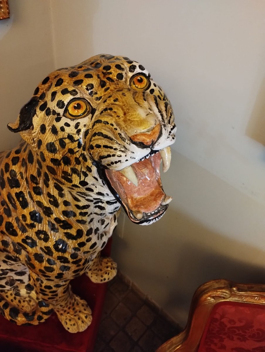 Jaguar en céramique-photo-4