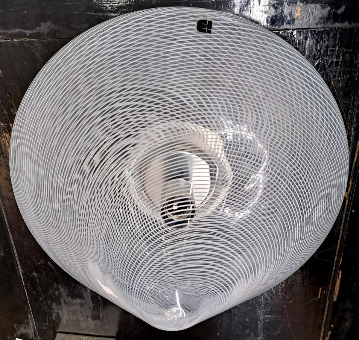 Plafonnier ou applique murale - I3 Murano, années 1970-photo-4