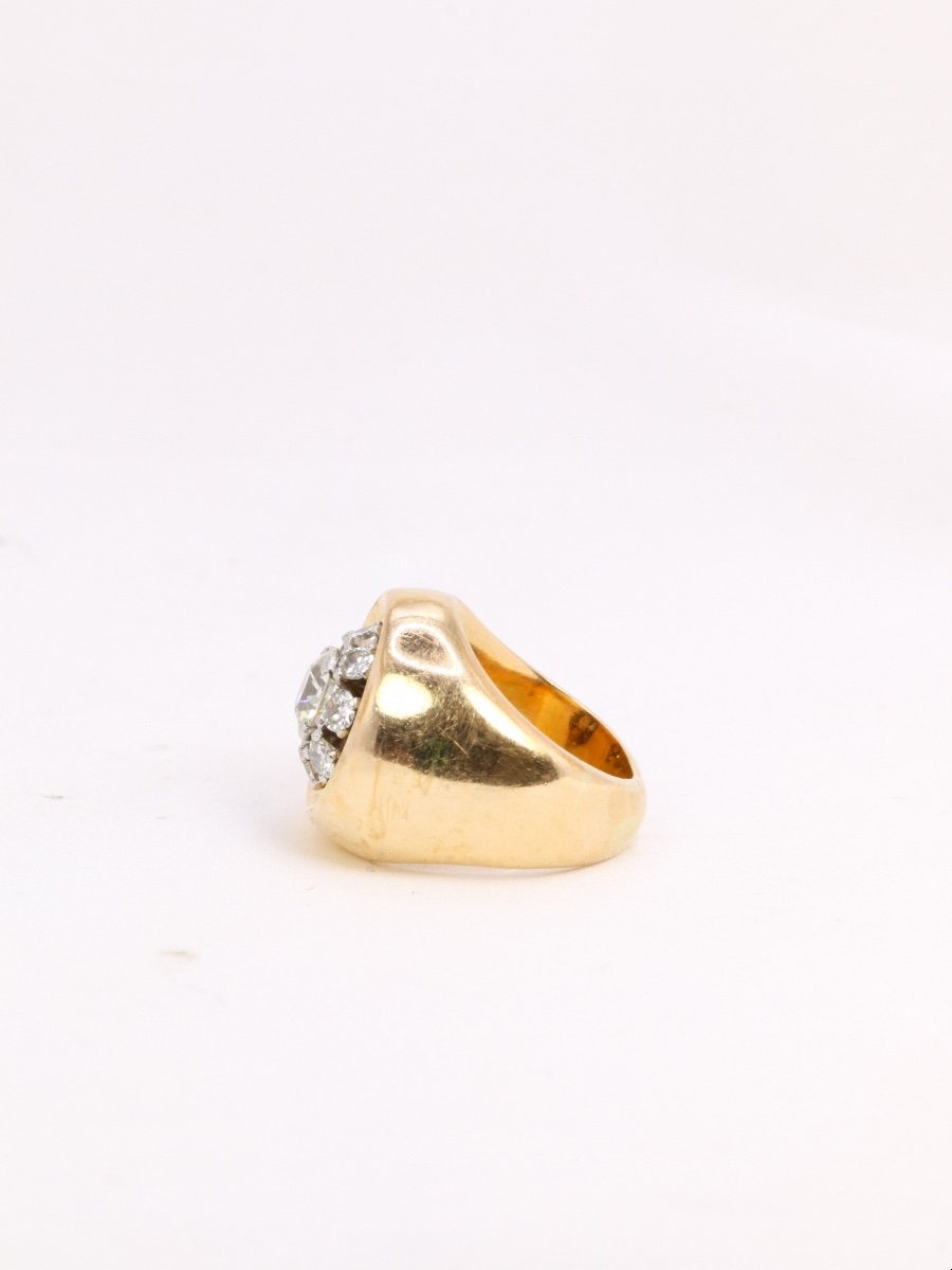 Ball Ring In Gold And Diamonds-photo-4