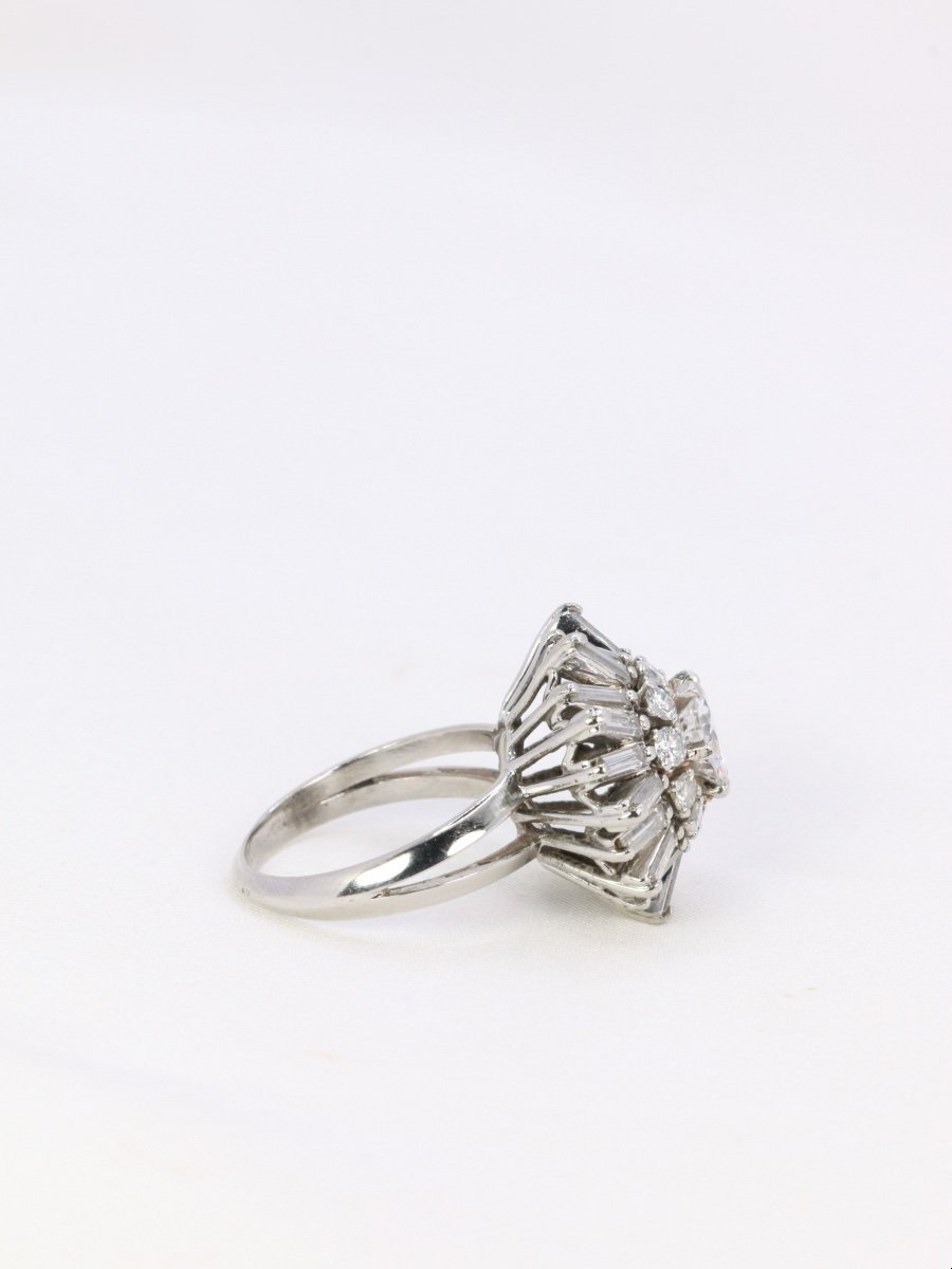 Vintage Ballerina Ring In Gold And Diamonds, 1960s-photo-4