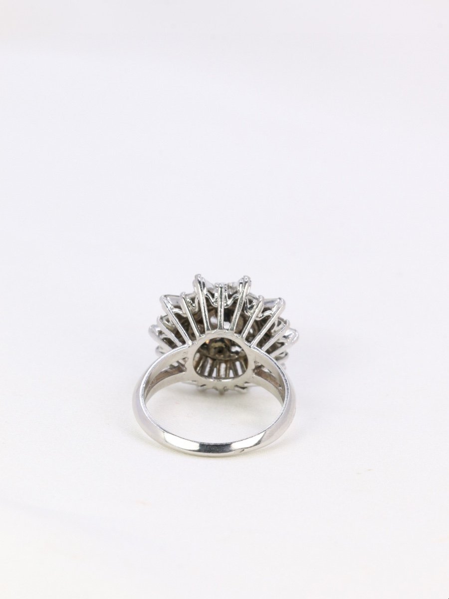 Vintage Ballerina Ring In Gold And Diamonds, 1960s-photo-1
