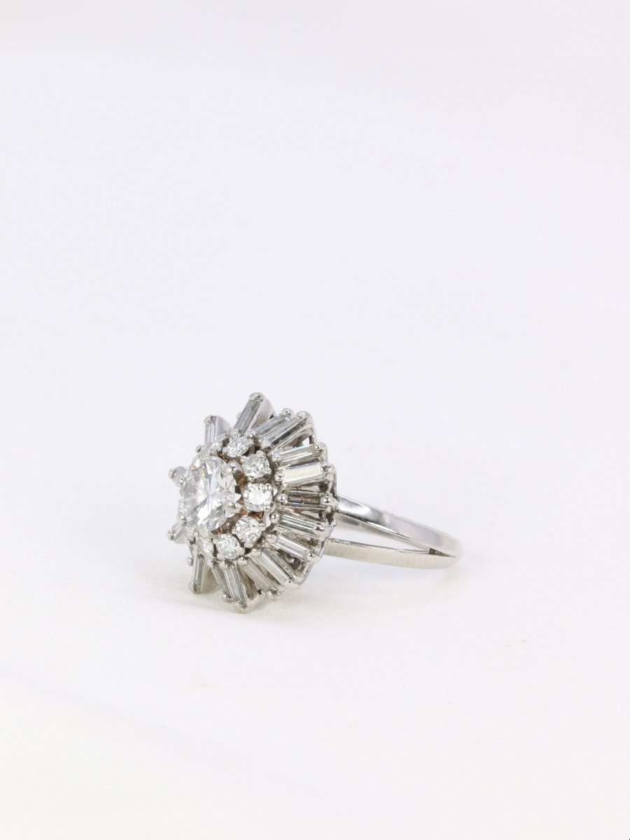 Vintage Ballerina Ring In Gold And Diamonds, 1960s-photo-3